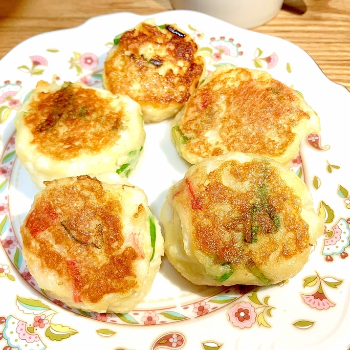 はんぺんと豆腐のふわふわ焼き